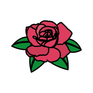 güzel doğa yaprakları tasarımı ile yükseldi