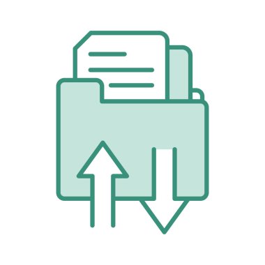 duo renk dosya klasör belgeler bilgileri yükleniyor ile