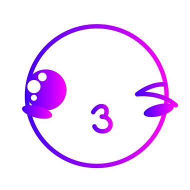 Yüz ifade karikatür karikatür ve Tema izole tasarım vektör çizim karakter