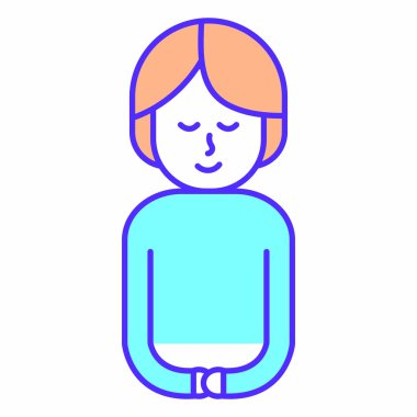 İzole kadın tasarım