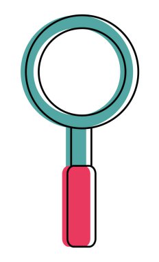 İzole lupe tasarım