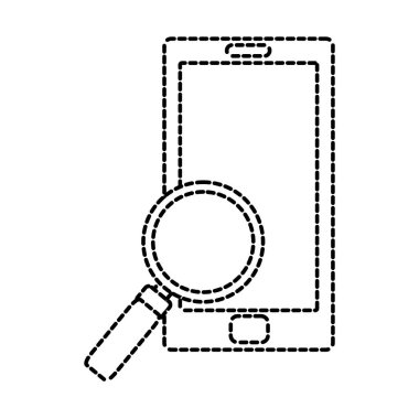 İzole smartphone tasarım