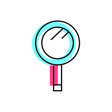 İzole lupe tasarım