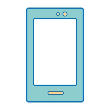 İzole smartphone tasarım