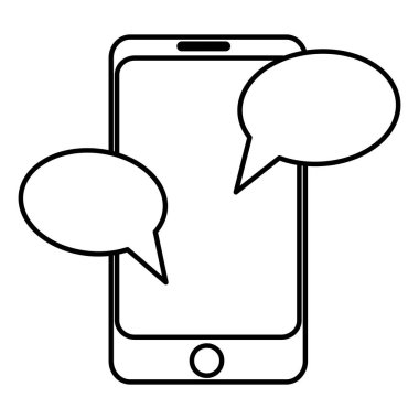 İzole smartphone tasarım