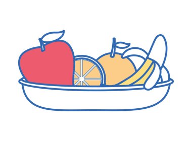 İzole meyve tasarım