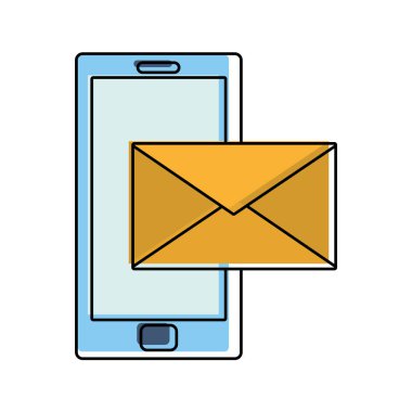 renk smartphone teknoloji ile metin mektup mesaj