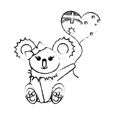 Avustralya koala tasarım