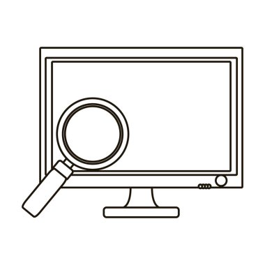 İzole bilgisayar tasarım