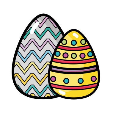 tatil kutlaması için rakamlar puanla Paskalya yortusu yumurta