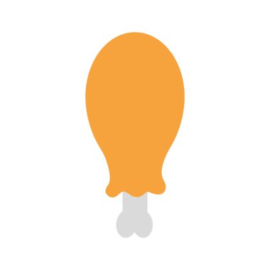 İzole tavuk tasarım