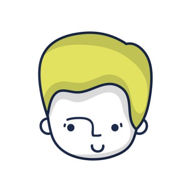 Avatar adam kafa saç modeli tasarımı ile