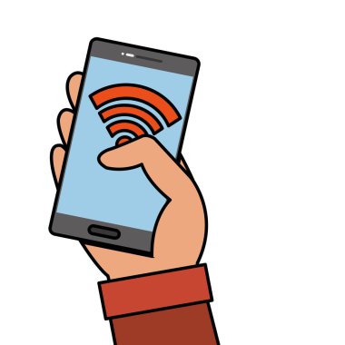 İzole smartphone tasarım