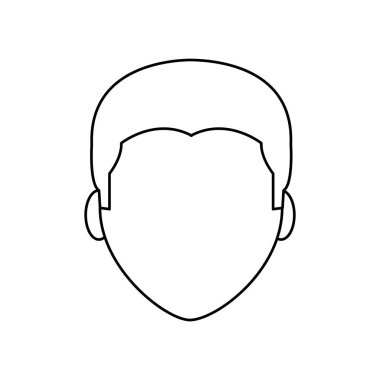 Oğlum avatar çocuk çocukluk ve küçük insanlar Tema Isolated vektör çizim tasarım