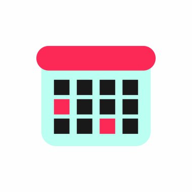 İzole takvim tasarım