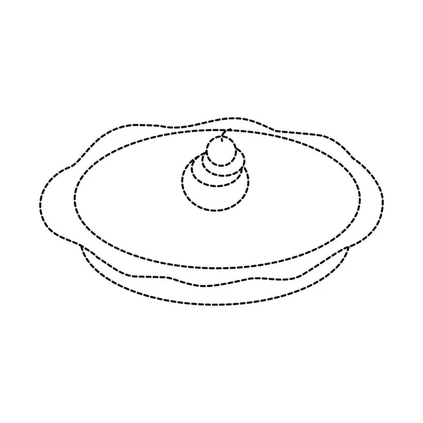 Изолированный дизайн торта — стоковый вектор