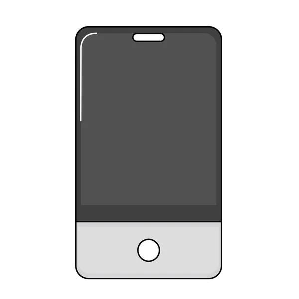 Isoliertes Smartphone-Design — Stockvektor