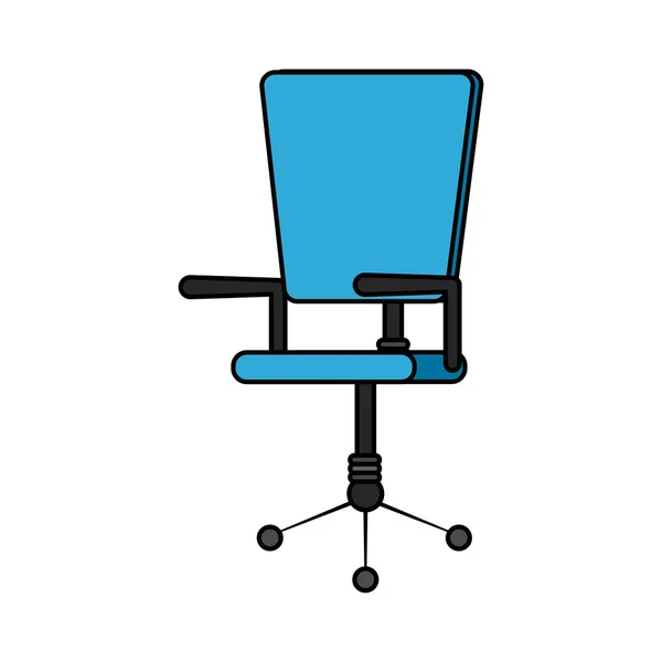 İzole sandalye tasarımı — Stok Vektör