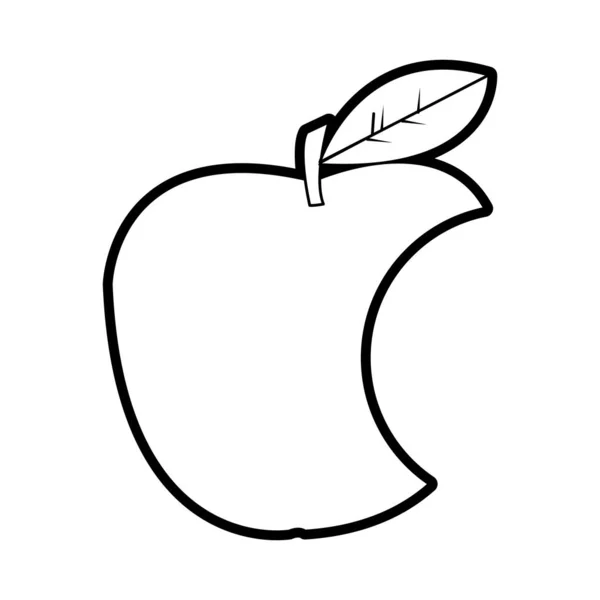 Ізольована apple дизайн — стоковий вектор