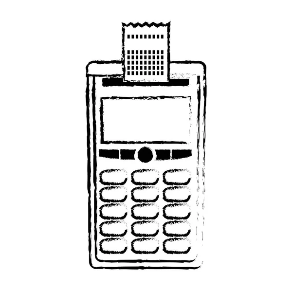 Isolerade dataphone design — Stock vektor