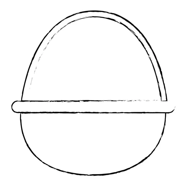 Изолированная конструкция корзины — стоковый вектор