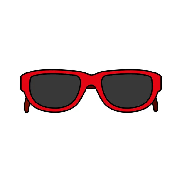 Izolované brýle design — Stockový vektor