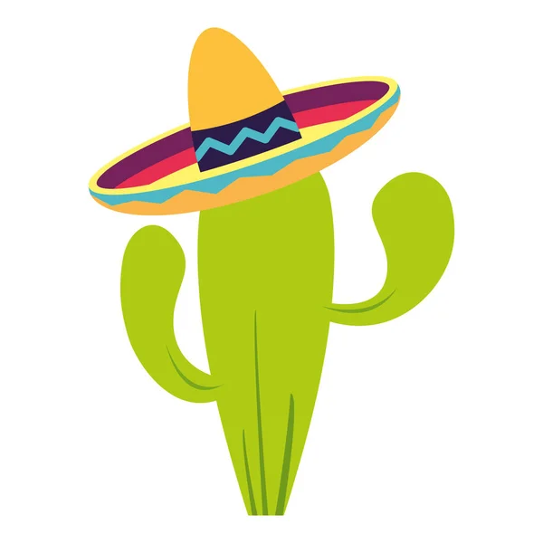 Geïsoleerde cactus ontwerp — Stockvector