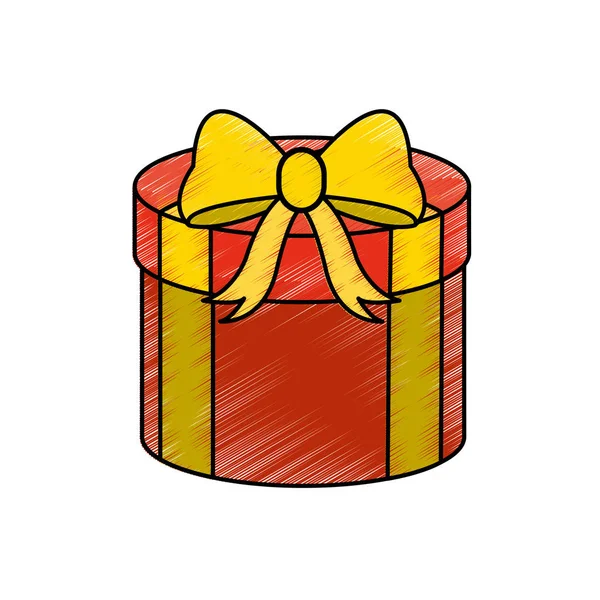 Conception de cadeau isolé — Image vectorielle