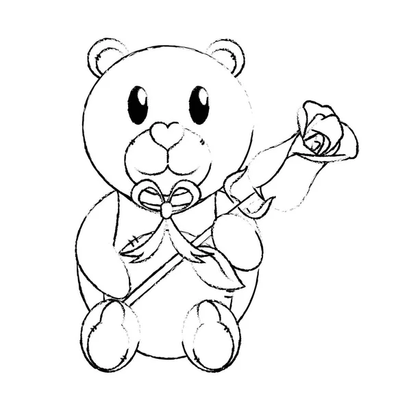 Тедди-медведь — стоковый вектор