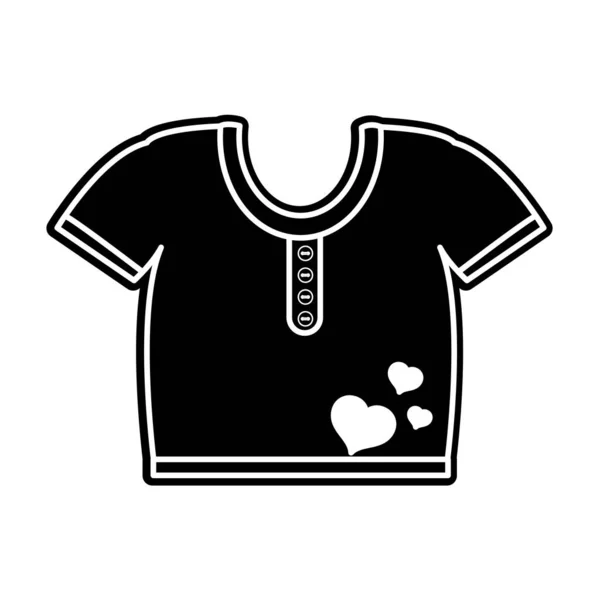 Diseño de camiseta de bebé — Vector de stock
