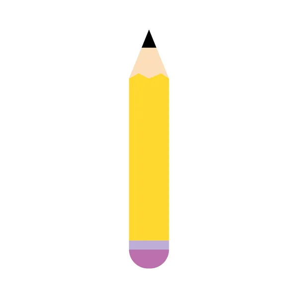 Isoliertes Bleistift-Design — Stockvektor