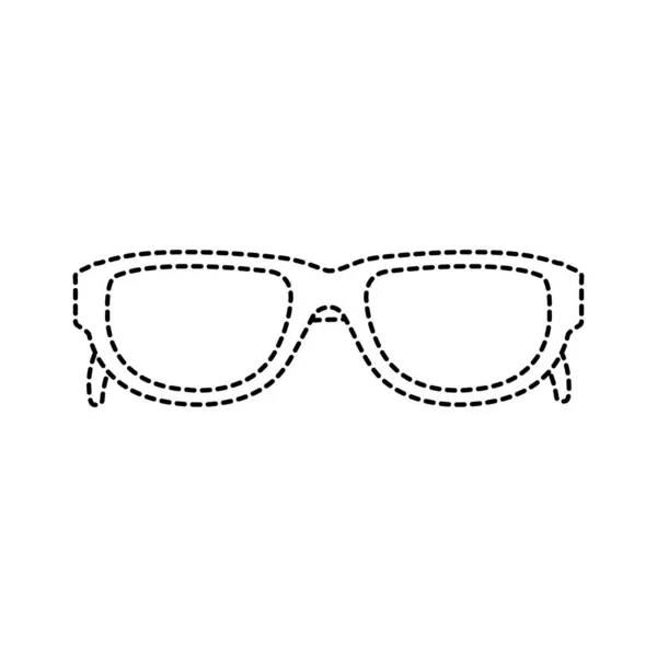 Design de óculos isolados — Vetor de Stock