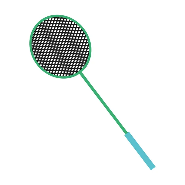 Badminton racket design — Stock Vector