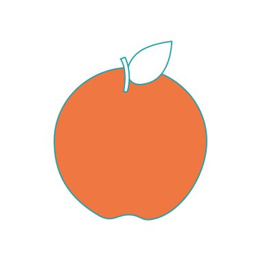 İzole apple tasarım