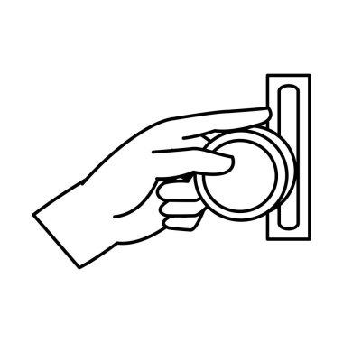 İzole sikke tasarım