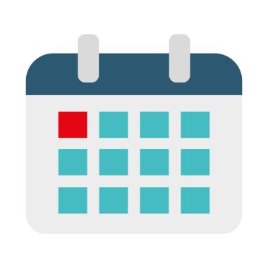 İzole takvim tasarım