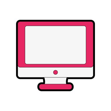 tam renkli elektronik ekran bilgisayar teknoloji tasarım