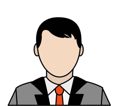 çizgi renk avatar zarif erkek gömleği ve meçhul