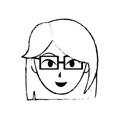 İzole kadın tasarım