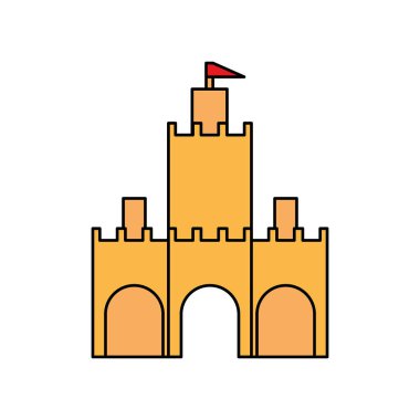 İzole kale tasarım