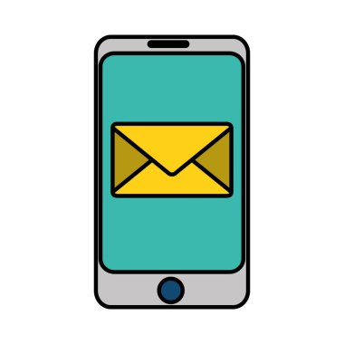 İzole smartphone tasarım