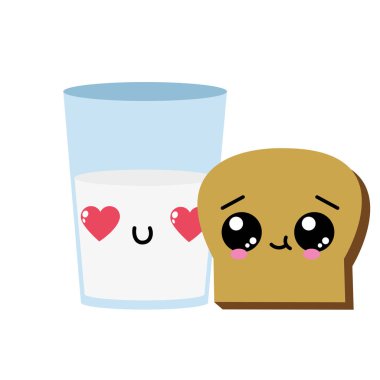 Ekmek ve süt tasarım