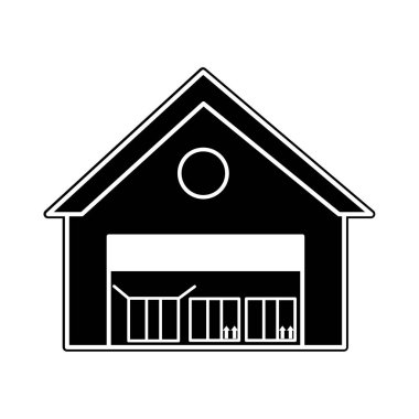 siluet garaj depolamak hizmet paketi ile