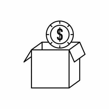 Para kutusu tasarım içinde