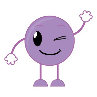 kolları ve bacakları ile iyi emoji ifade