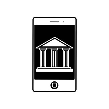 İzole smartphone tasarım