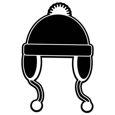 Kış şapka kıyafet nesne soğuk hava için