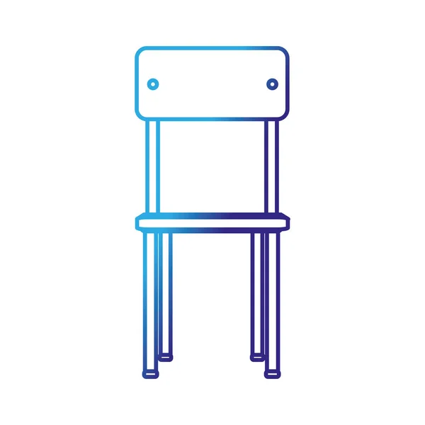 Σχεδίαση καρέκλα σχολείου — Διανυσματικό Αρχείο
