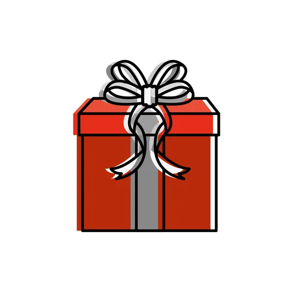 Diseño de regalo aislado — Vector de stock