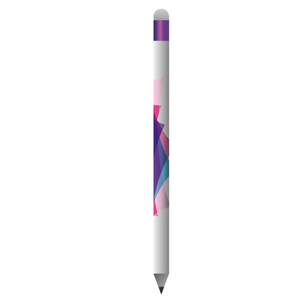 Conception de crayon isolé — Image vectorielle